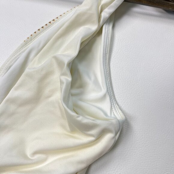 NWOT Zimmermann TEDDY PLUNGE 1PC in IVORY PAISLEY Swimsuit Size 2 - Picture 9 of 16